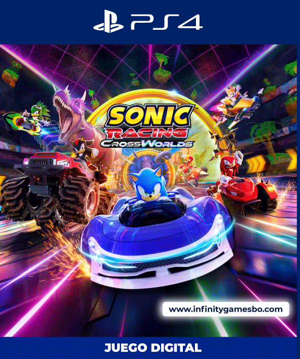 Sonic Racing Cross Worlds Ps4