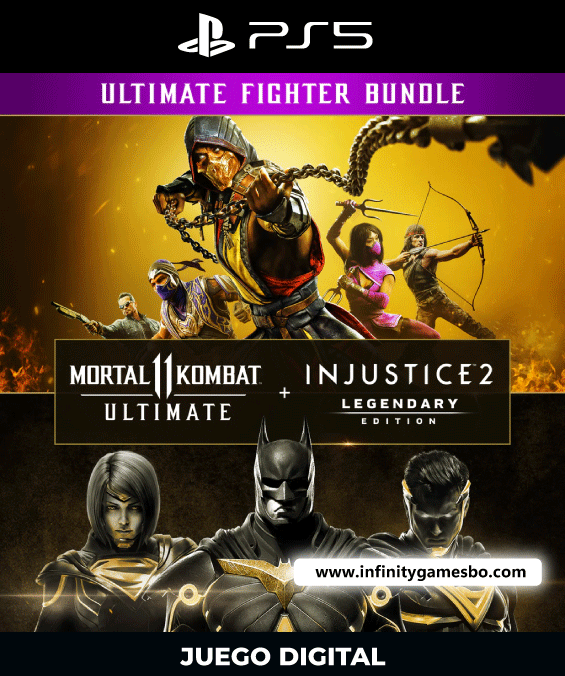 Mortal Kombat 11 Ultimate + Injustice 2 Ps5