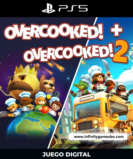 Overcooked + Overcooked 2 Ps5