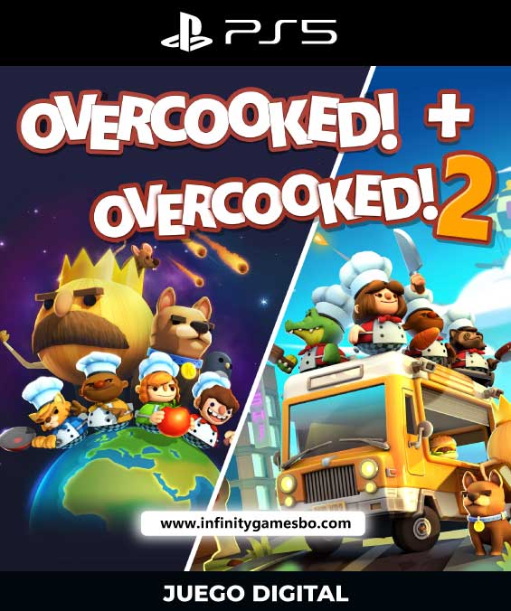 Overcooked + Overcooked 2 Ps5