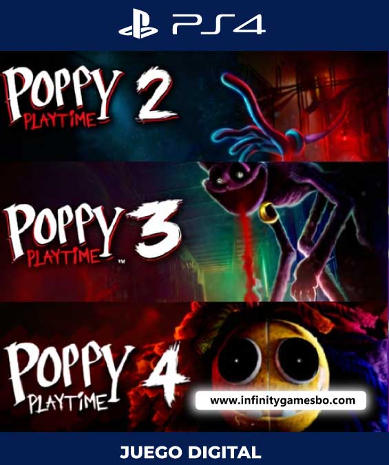 Poppy Playtime 2+3+4